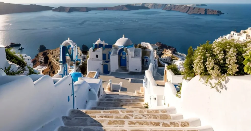 Santorini to Athens: A beautiful journey through Greece.